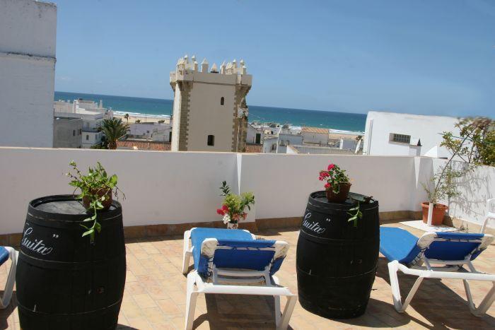 Hostal Torre De Guzman Conil De La Frontera Exterior photo